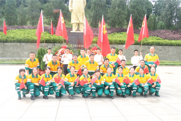 唱紅歌 頌黨恩——衡陽紅獅參加慶祝建黨一百周年 歌頌共產(chǎn)黨拍攝活動